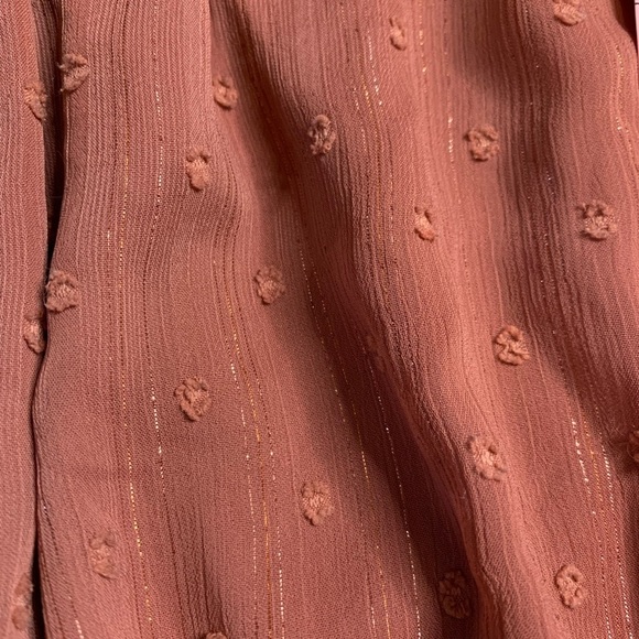 By the River Women Cropped on/off shoulder Top Size Medium Tencil - Picture 4 of 8